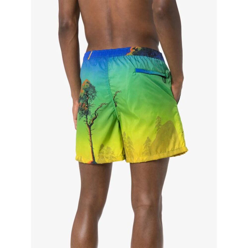 Valentino Garavani Dragon At Dawn Print Swim Shorts